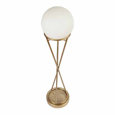 "Sybil's Orb" Gold Silver Table Lamp in Pewter Finish 73-224-51-2