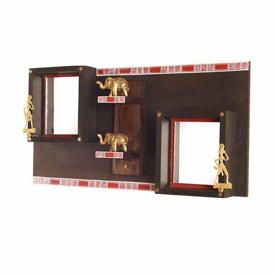 Dhokra Twins Wall Decor Accent Panel - Storage & Utilities - 3