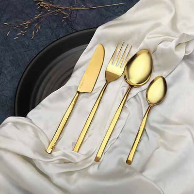 Artisan Dot Hammered Cutlery Set of 24 80-002-20 (24)