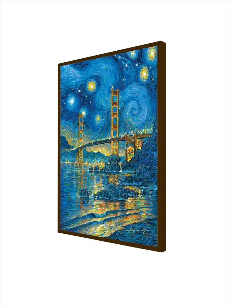 San Francisco Starry Night - Wall Decor - 3