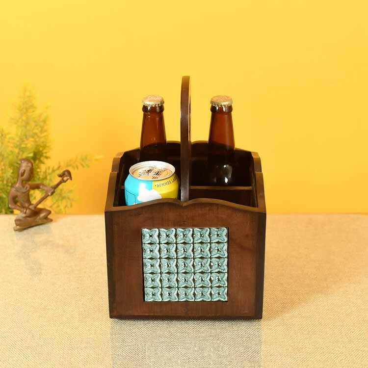Handcrafted Jade Bottle and Tools Holder - Dining & Kitchen - 1