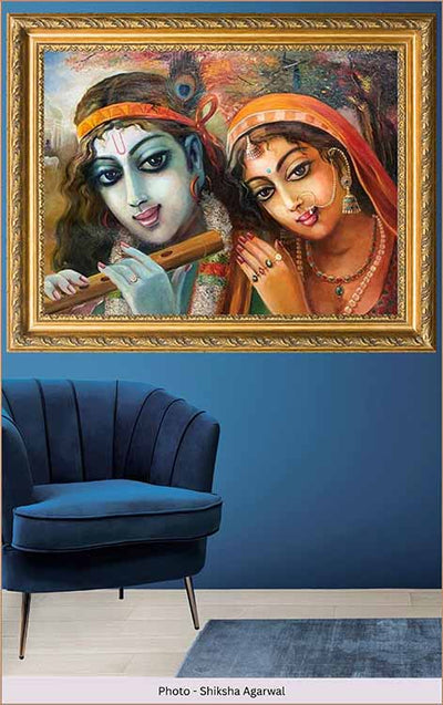 Artistic Devotion: Radha Krishna Paintings for a Divine Touch in Your Home Decor