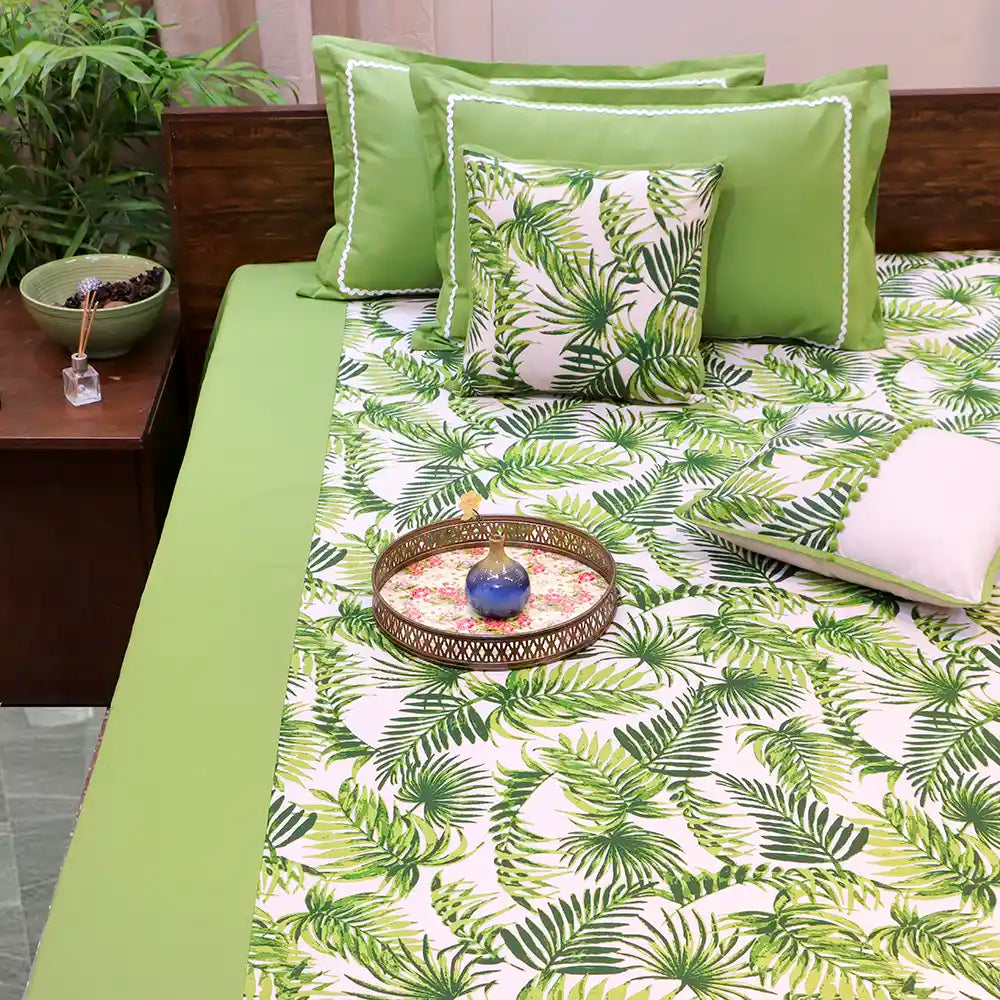 Tropical Paradise Bed Cover - Set of 3 - Furnishing & Utilities - 4