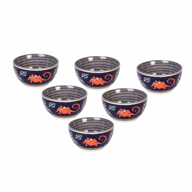 Morning Tuskers Round Serving Bowls - Set of 6 - Dining & Kitchen - 3