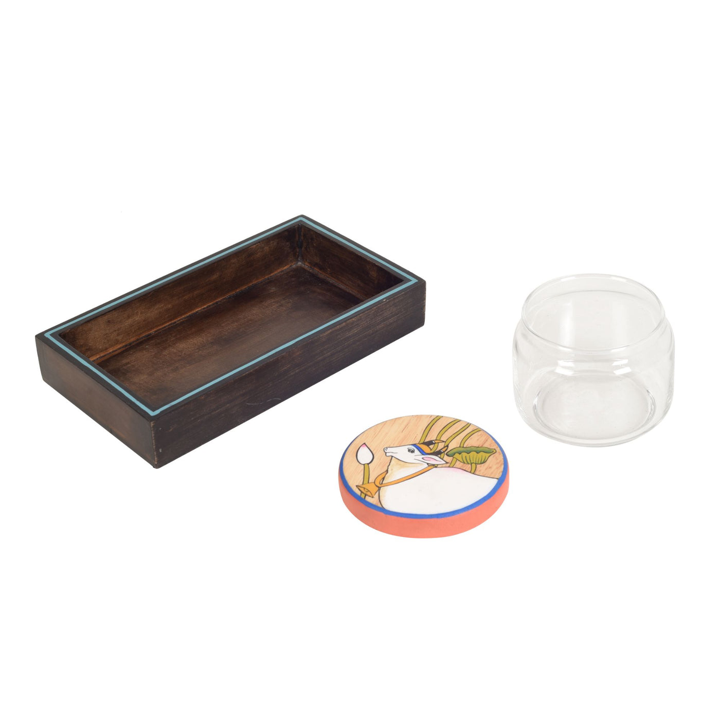 Pichhwai Leela Snacks Storage Jars - Set of 2 - Dining & Kitchen - 6