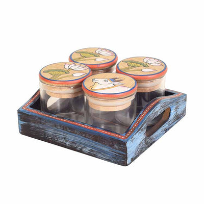 Pickkwai Nuts Storage Jars and Tray - Set of 4 - Dining & Kitchen - 2