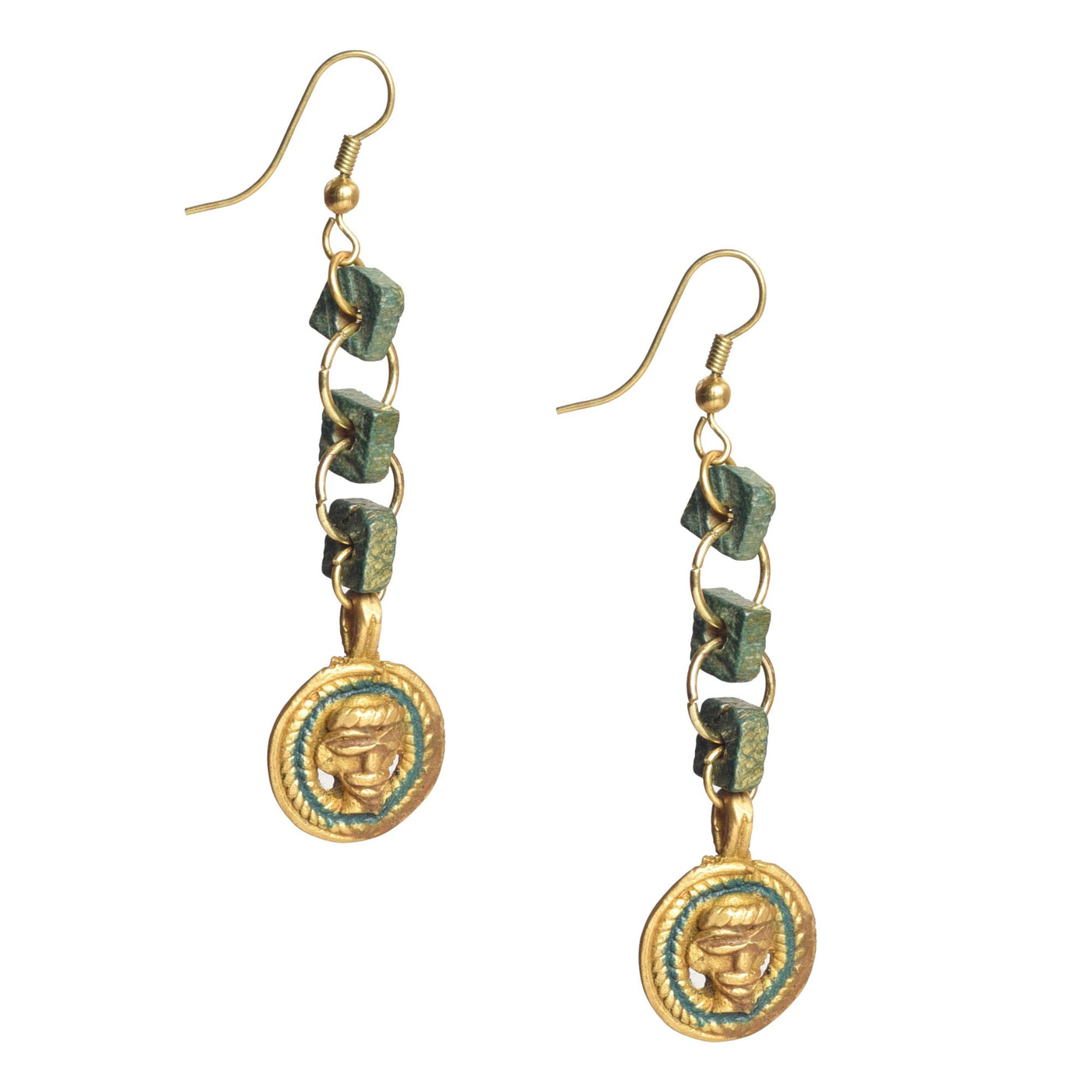 The Olive Queen Handcrafted Tribal Earrings - Fashion & Lifestyle - 3