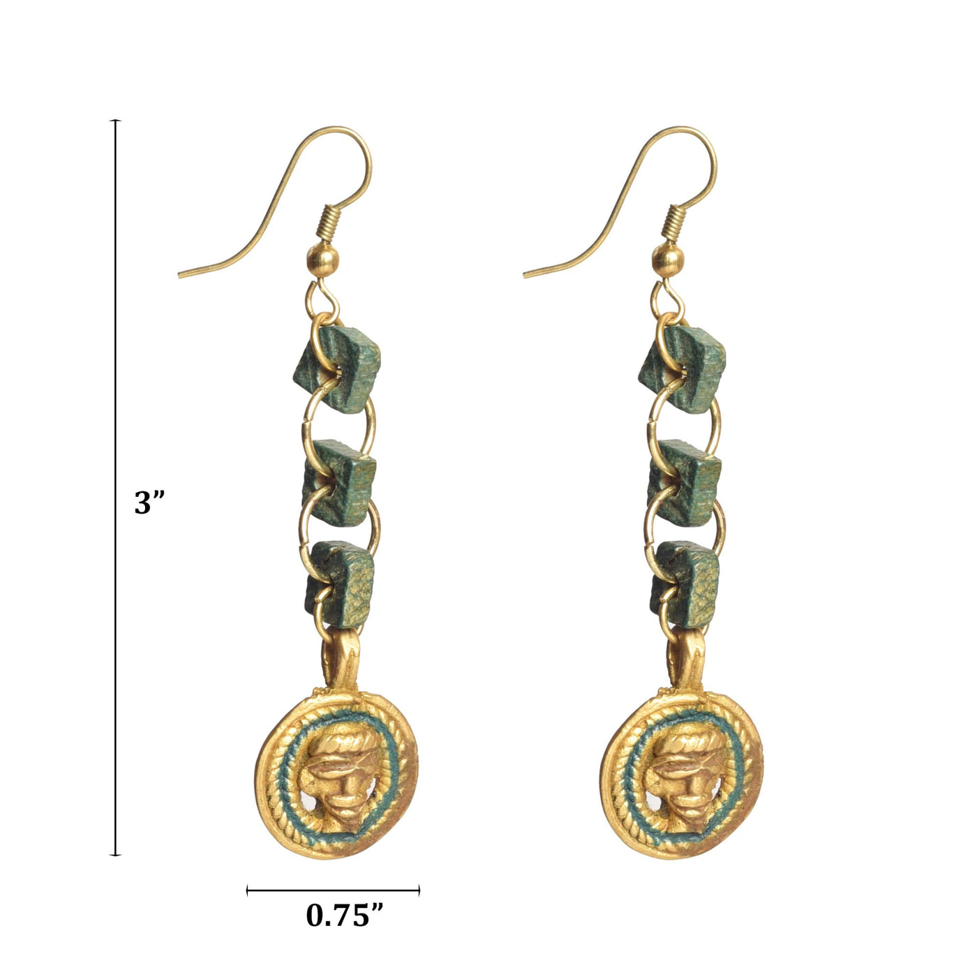The Olive Queen Handcrafted Tribal Earrings - Fashion & Lifestyle - 5