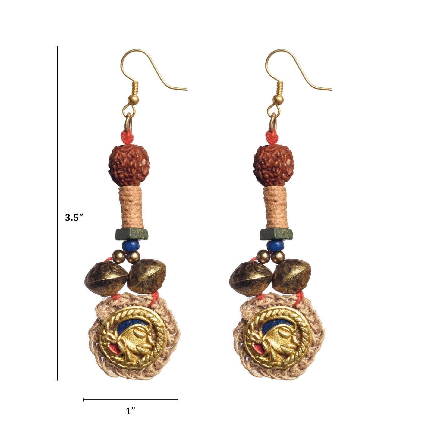 The Noble Handcrafted Tribal Earrings - Fashion & Lifestyle - 5