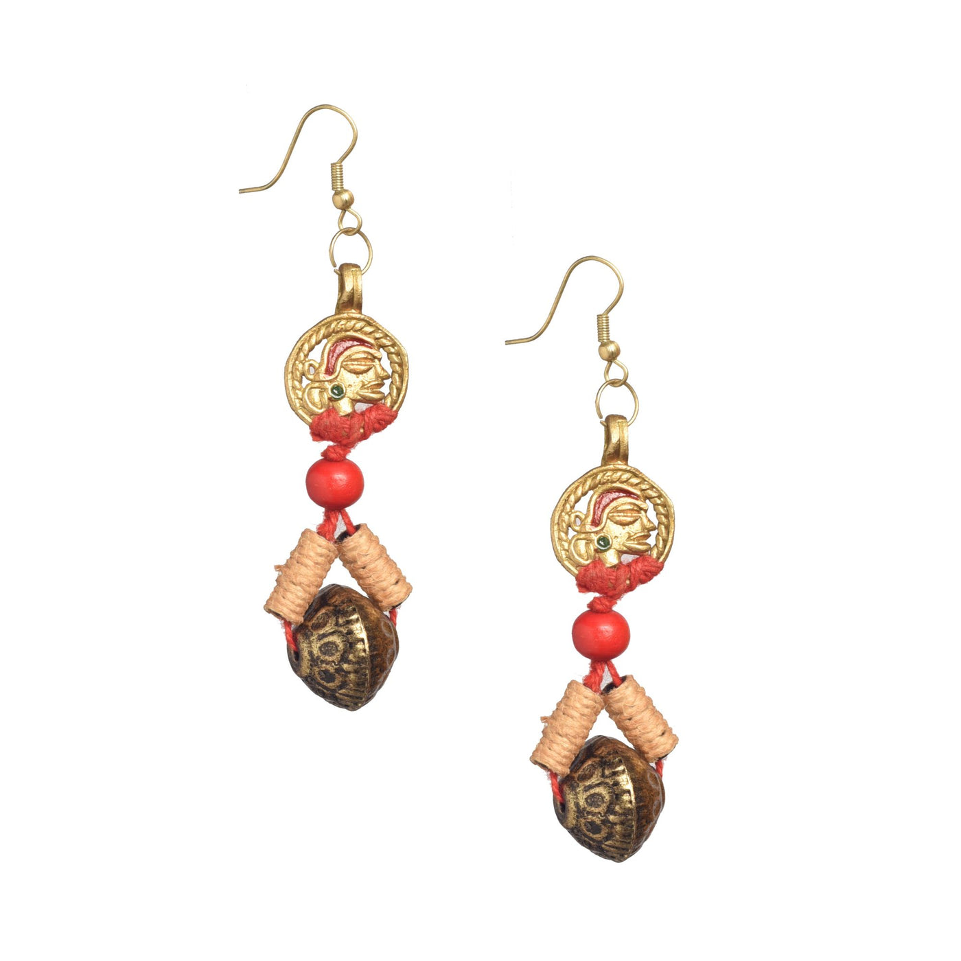 The Queen Noble Handcrafted Tribal Earrings - Fashion & Lifestyle - 5