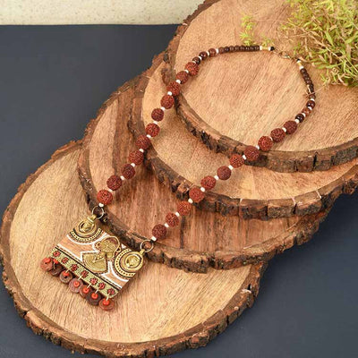 Queen's Trinity Handcrafted Tribal Necklace - Fashion & Lifestyle - 1