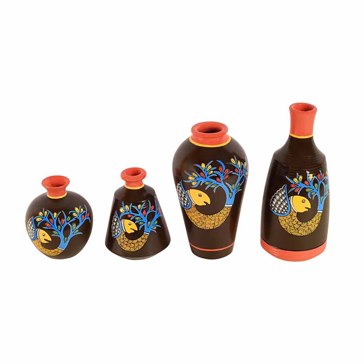 Something's Fishy Terracotta Vase - Set of 4 - Decor & Living - 5