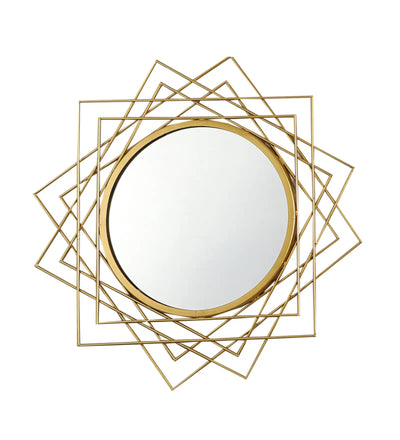 Cross Lines Wired Wall Mirror
