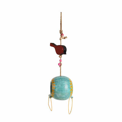 Blue Hanging Bird Feeder (5x5x20") - Accessories - 6