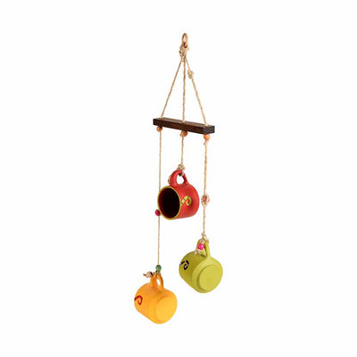 Hanging Kullads Windchime (8x3x22") - Accessories - 3