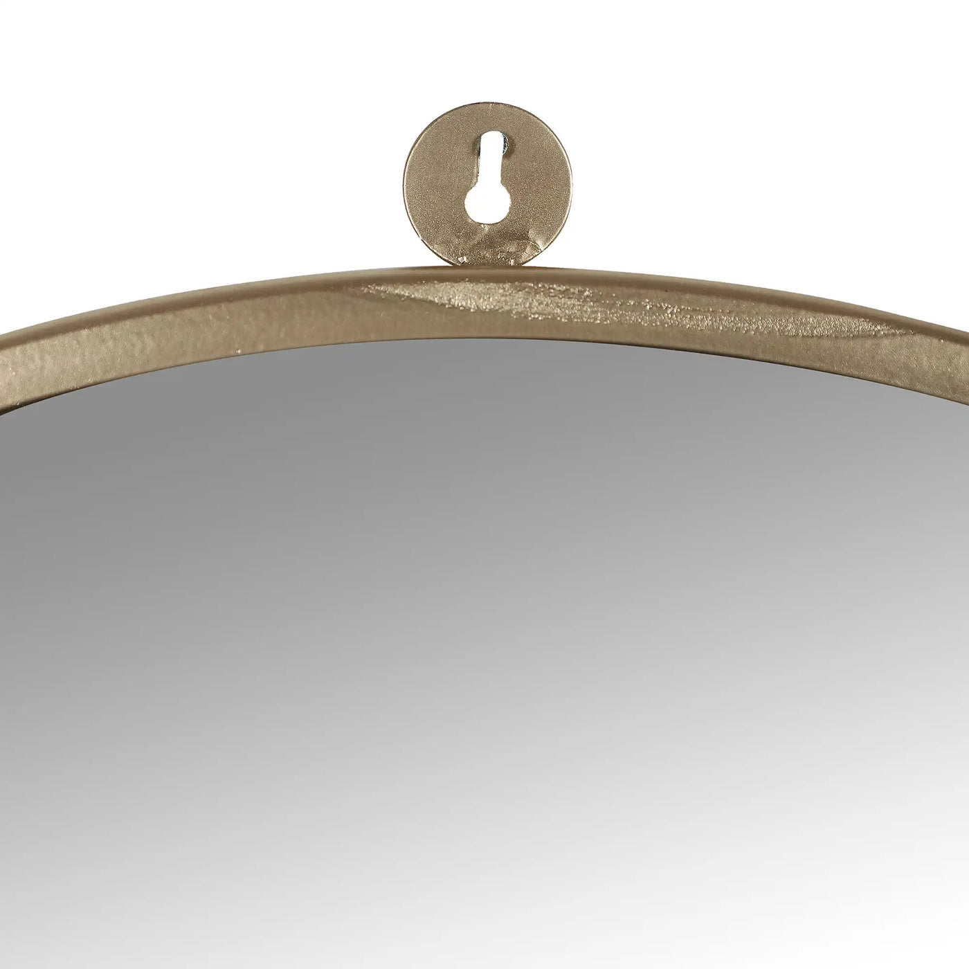 Gold Feather Wall Mirror