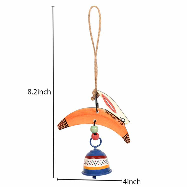 Rabbit Wind Chimes with Metal Bell for Outdoor Hanging - Accessories - 3