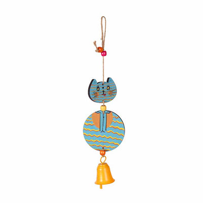 Hello Kitty Wind Chime in Azure (13x3.5") - Accessories - 2