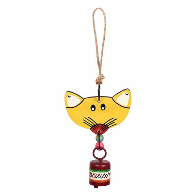Handpainted Wind Chimes for Outdoor Hanging (Cat) - Accessories - 2