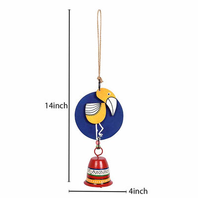 Handcrafted Yellow Duck Wind Chime for Outdoor Hanging - Accessories - 4