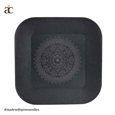 Patio Plate - Stone Black - Chakra (Pack of 4) - Dining & Kitchen - 2