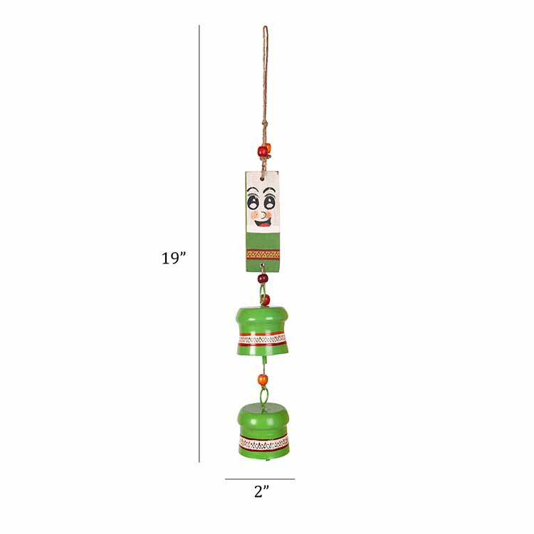 Green Gardener Wind Chime (19x2") - Accessories - 3