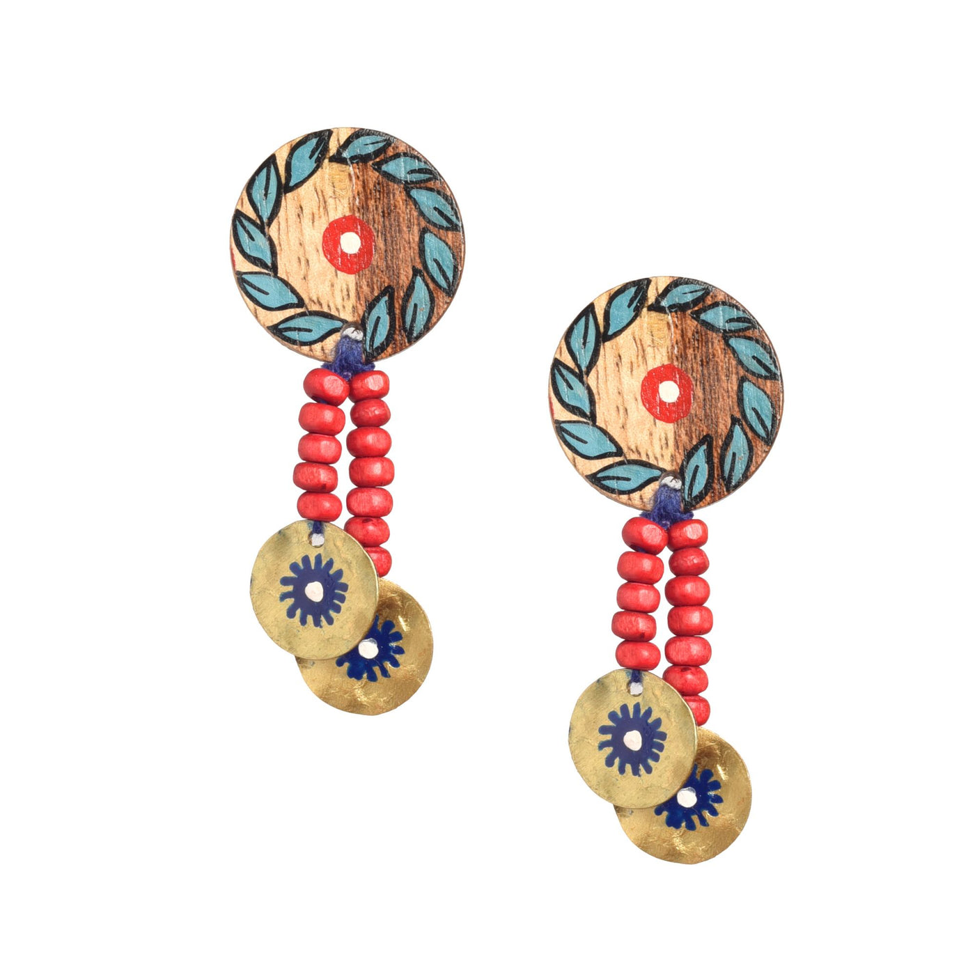 The Imperial Queen Handcrafted Tribal Earrings - Fashion & Lifestyle - 2