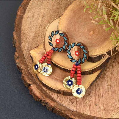 The Imperial Queen Handcrafted Tribal Earrings - Fashion & Lifestyle - 1