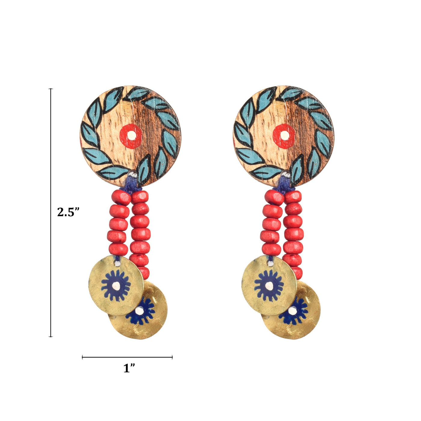 The Imperial Queen Handcrafted Tribal Earrings - Fashion & Lifestyle - 5