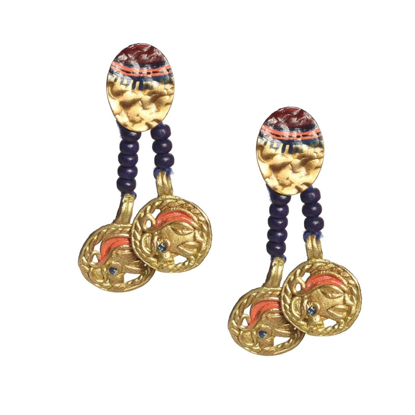 Queens Twins Handcrafted Tribal Earrings - Fashion & Lifestyle - 2
