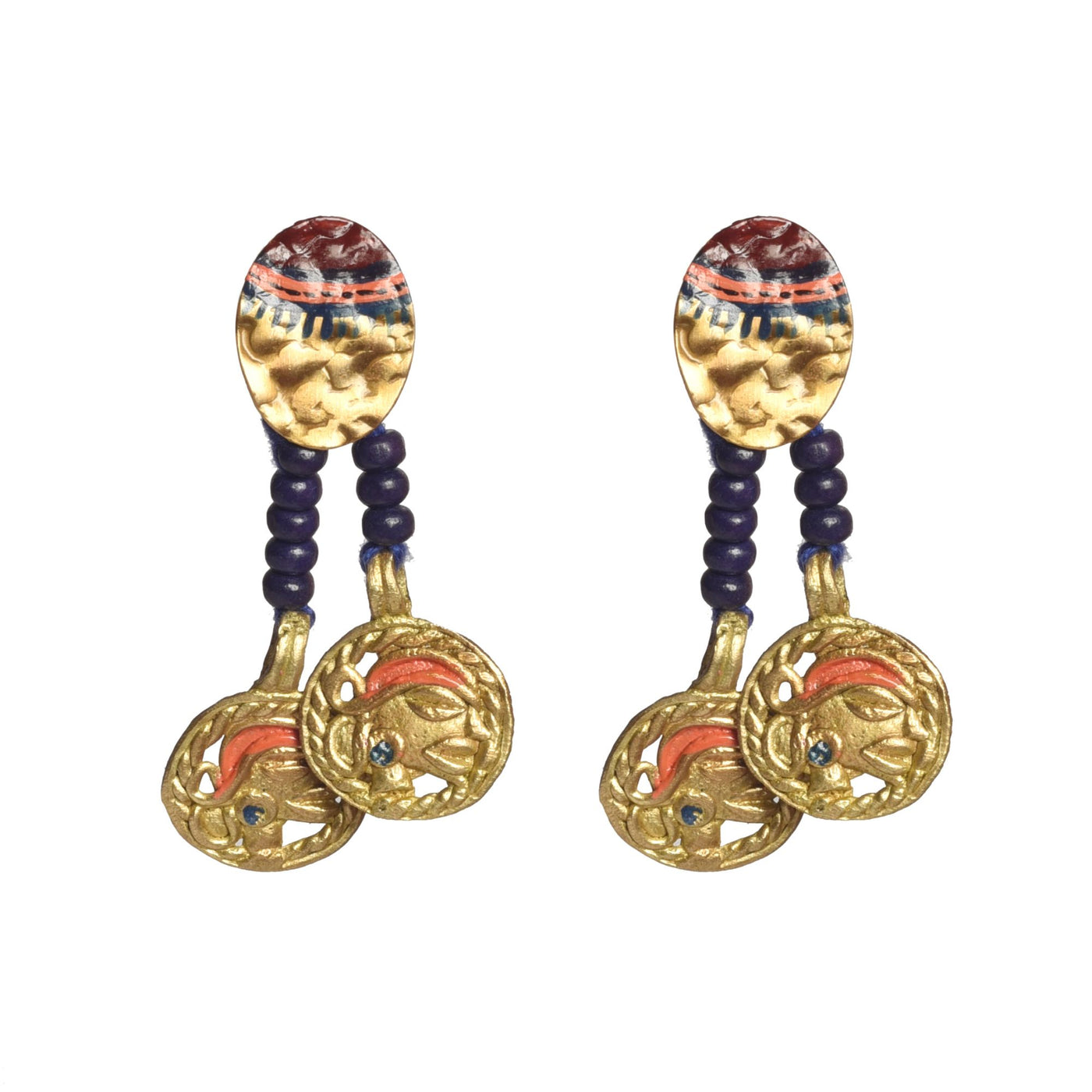 Queens Twins Handcrafted Tribal Earrings - Fashion & Lifestyle - 4