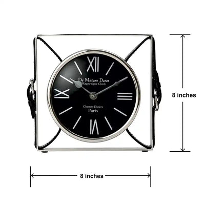 Timeless Straps Table Clock 61-059-20