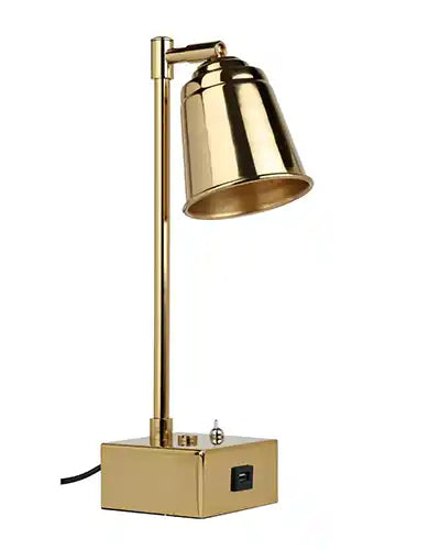 Matt Gold Steel Adjustable Study Lamp-71-948-38-2