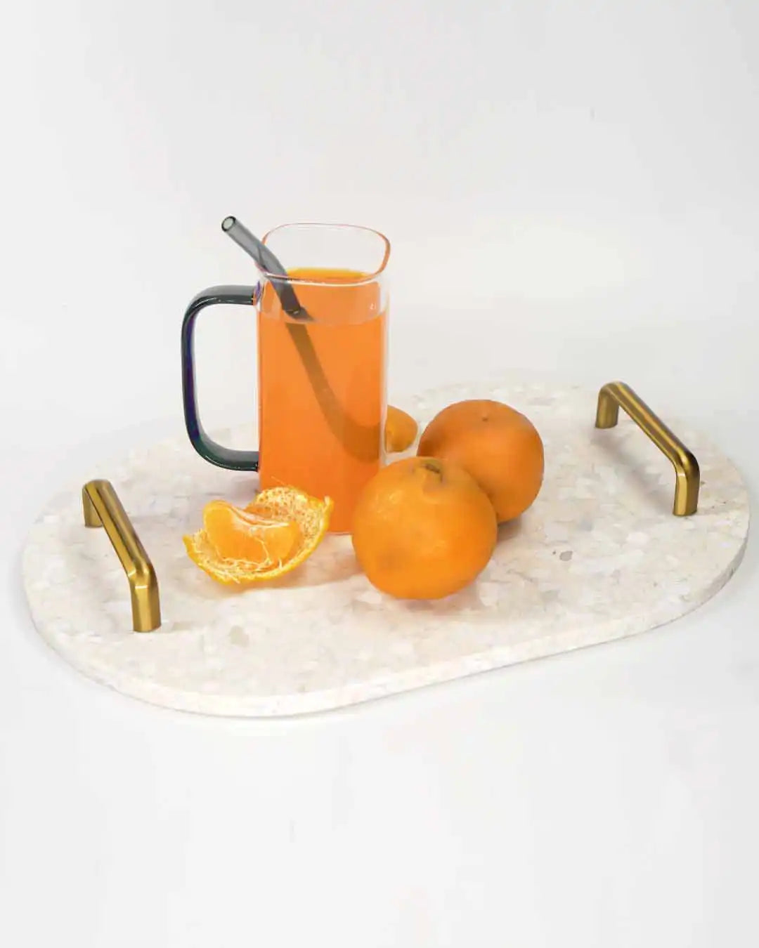 Heron Tray | Serving Tray | Decorative Tray | Marble Centerpieces I Recycled