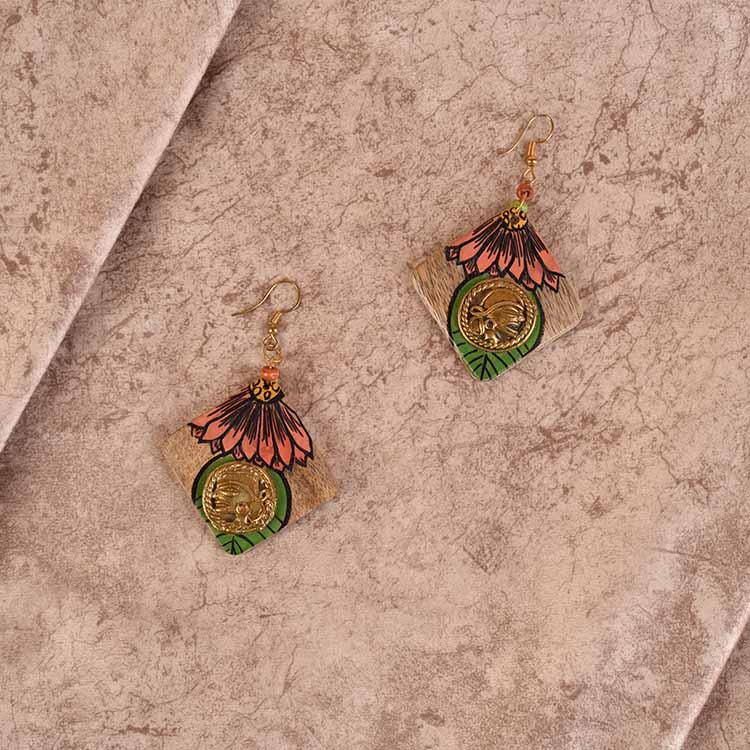 Butterfly-V' Handcrafted Tribal Wooden Earrings - Fashion & Lifestyle - 1