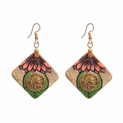 Butterfly-V' Handcrafted Tribal Wooden Earrings - Fashion & Lifestyle - 2