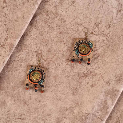 Butterfly-VIII' Handcrafted Tribal Wooden Earrings - Fashion & Lifestyle - 1