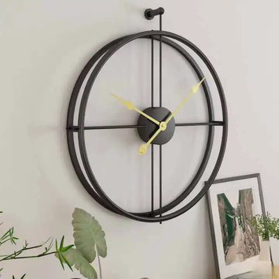 18 Inch Black I Wall Clock