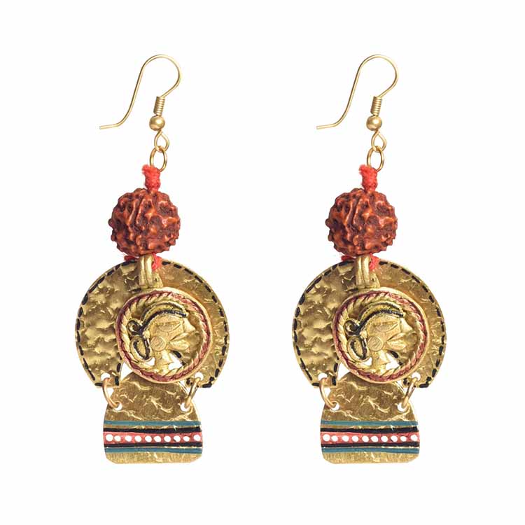 Golden Queen Handcrafted Tribal Earrings - Fashion & Lifestyle - 4