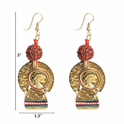 Golden Queen Handcrafted Tribal Earrings - Fashion & Lifestyle - 5