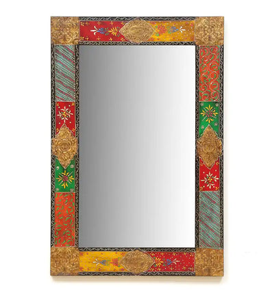 Reflections of Rajasthan Mirror (24in x 1in x 35in) - Home Decor - 3