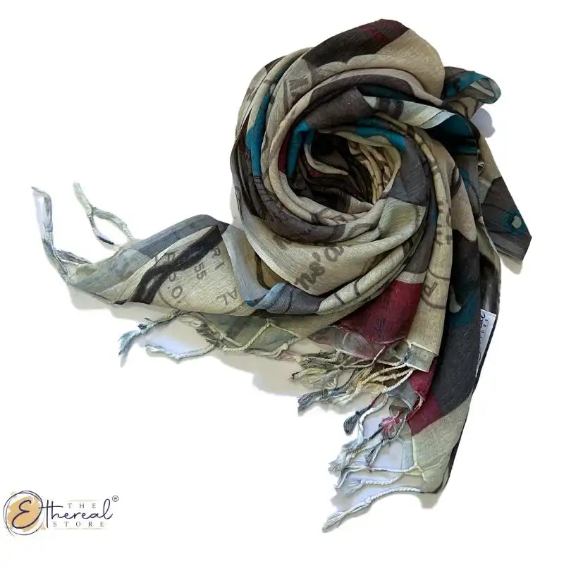 World Traveller Printed Stole - Lifestyle Accessories - 3