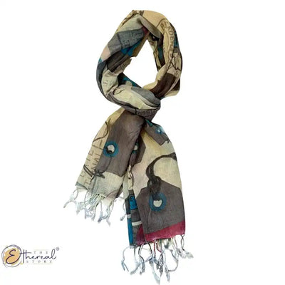 World Traveller Printed Stole - Lifestyle Accessories - 6