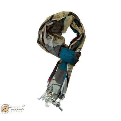 World Traveller Printed Stole - Lifestyle Accessories - 7