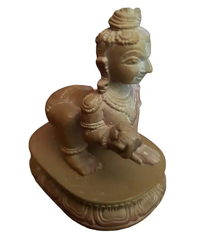 Stone Sculpture Bal Gopal Laddoo Gopal S-Stone-306