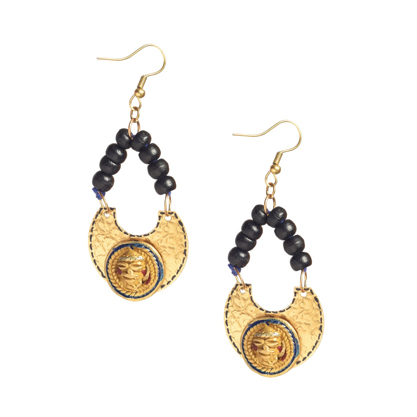 The Moon Queen Handcrafted Tribal Earrings - Fashion & Lifestyle - 4