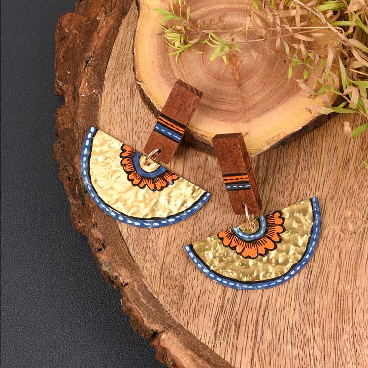 The Majestic Moon Handcrafted Tribal Earrings - Fashion & Lifestyle - 1