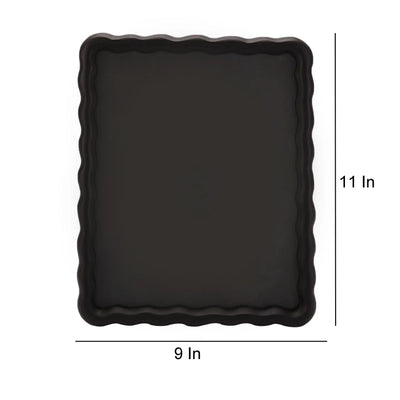 Ripple Picture Frame Black Large size-53-071-28-3