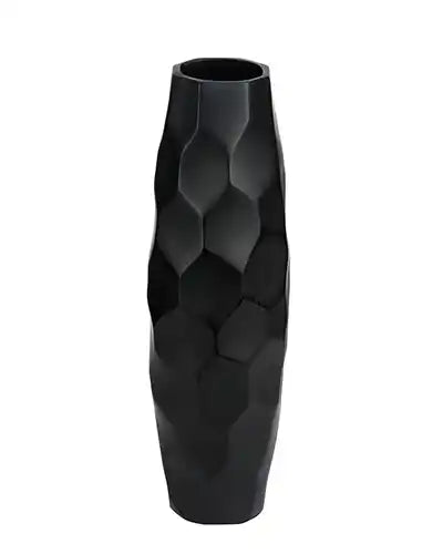 Black Metal Flower Vase- 60-325-36-3