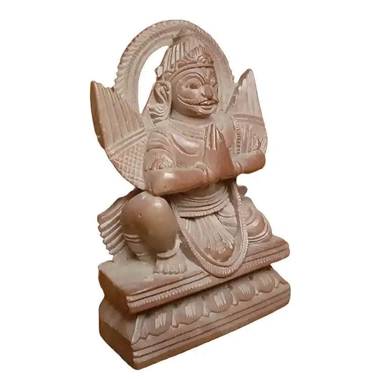 Stone sculpture of Garuda, Vahana of Vishnu S-Stone-301